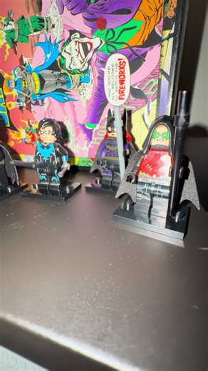 MY!!! Lego custom batfamily collection #lego #dccomics #fyp #batman #custom