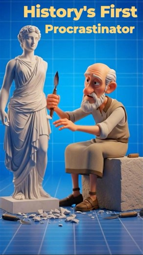 History’s First Procrastinator 🗿😴 #usa #sehar #facts #shorts