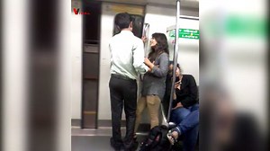 Leaked MMS - Open Romance in Delhi Metro !!