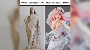 Ancient Goddess Statue vs. Modern Goddess Statue | Know Your Meme