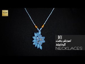 macrame necklaces|macrame tutorial necklaces step by step|how to make