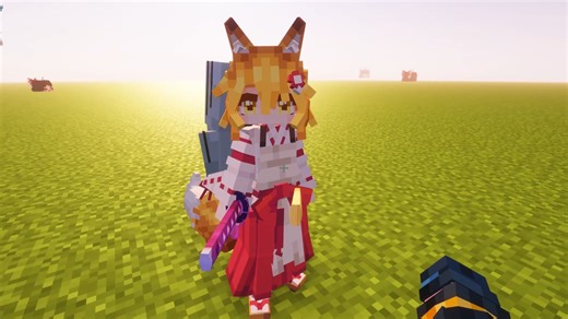 现在女仆模组也可以借用 Yes Steve Model 的渲染了