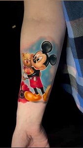 Love this Micky mouse project completed Alex recently 朗Get in touch with us to discuss your next project  message  07745 528775 #tattooed #tattoostyle #tattoolife #tattoolove #inkedandproud #inkedbody #inktattoo #tattooartist #tattooart #tattooidea #inkedupgirls #besttattoos #instagood #art #tattooedwomen #tattooedmen #tattooedandemployed #tattoooftheday #disneyland #disneytattoo #mickeymouse | Revival Tattoo Studio | Facebook