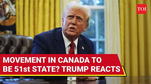 Trump's Bombshell Response To 51st State Movement In Canada; 'They'll Have Ultimate Security'