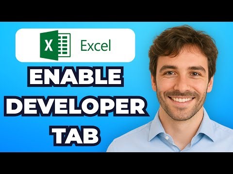 How to Enable the Developer Tab in Microsoft Excel (Easy Way)