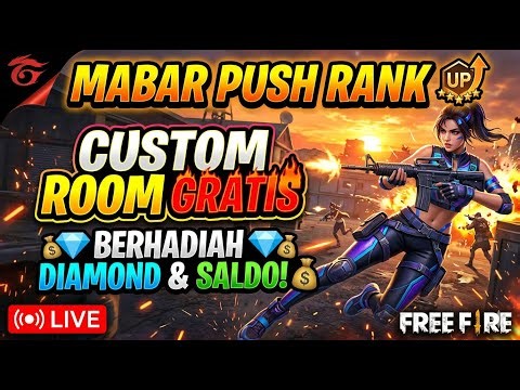 MABAR PUSH RANK CRB DIAMOND + SALDO GRATIS! BOOYAH #live #freefire #shorts