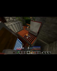 Minecraft Автокрафтер из мода Immersive Engineering по чертежу делает серебряные револьверные патрон