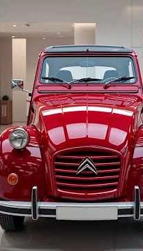 Discover the Rare 1992 Citroen 3CV in Coral . A French Classic in Coral The Citroen 3CV