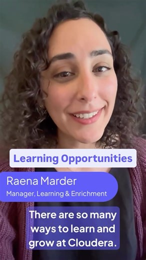 #ClouderaLife | Learning at Cloudera looks a little different for everyone and that’s the point 😄 From hands-on projects and learning from teammates to... | Instagram