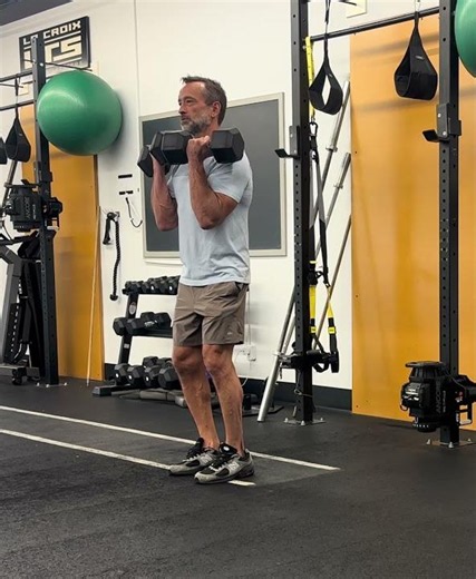 Dumbbell High Hold