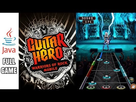 GUITAR HERO WARRIORS OF ROCK - Java Game [Expert] (Full Gameplay No Commentary)