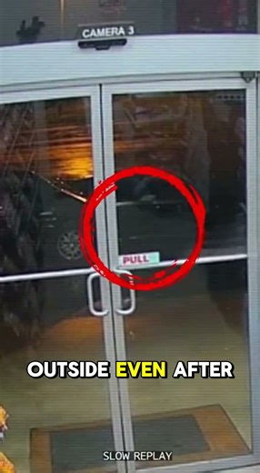 Terrifying CCTV Moment No One Can Explain