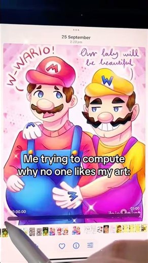 I wonder why 😈 no one likes my art