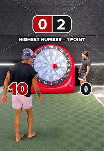 First to 5 🤝 Giant Kick Darts | darts