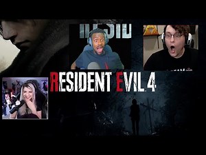 Resident Evil 4 Remake Announcement Trailer Gamers Live Reaction at State of Play 2022