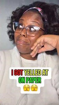 I got YELLED at on paper !!! #funny #momlife #parenting