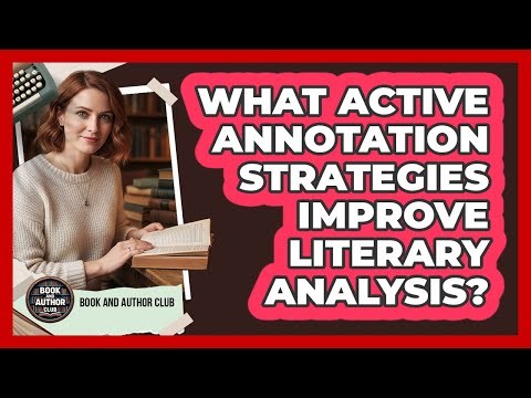 What Active Annotation Strategies Improve Literary Analysis?