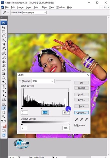 Image colour correction in Photoshop #colorcorrection #photocolorcorrection
