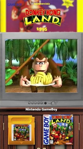 Donkey Kong GB! | Donkey Kong Land🍌 101 Stages! 🇯🇵 Game Boy Ad (1994-95)