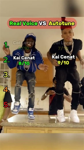Real vs Autotune 🎧 Who is your Number 1? 🥇 #music #ranking #song