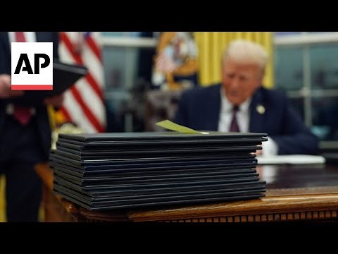 Trump's executive orders on climate and environment