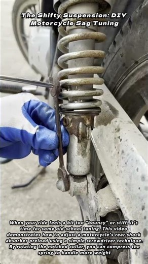 The Shifty Suspension DIY Motorcycle Sag Tuning