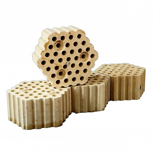 [Hot Item] High Alumina Checker Brick Perforated Refractory Checker Fire Bricks