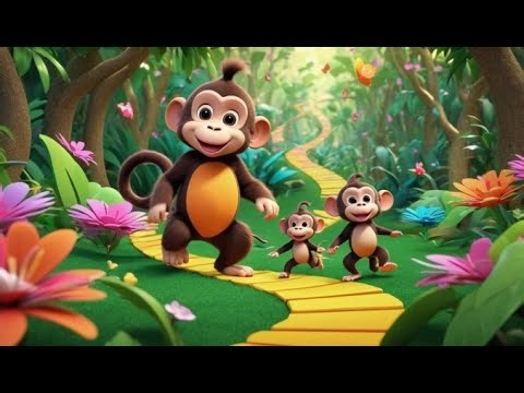 Baby Monkey Lost His Morning Giggle 🐒 | Nursery Rhymes for Kids & Baby Songs