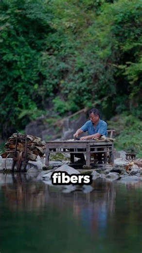 How Chinese rice paper is made #handmadeinchina #howitsmade