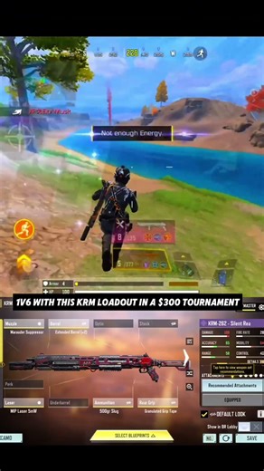 Best 1v4 KRM 262 Oneshot Loadout? | CODM #shorts #callofdutymobile #codmshorts #codm #bmw #trend
