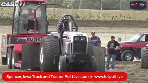 Spencer, Iowa Truck and Tractor Pull Live Look in www.fullpull.live | Outlaw Truck & Tractor Pulling Association