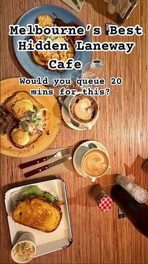 Melbourne’s cafe game is unmatched ☕ #viral #melbournecafe #bricklane