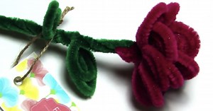 How To Make A Pipe Cleaner Flower - Mother's Day Craft