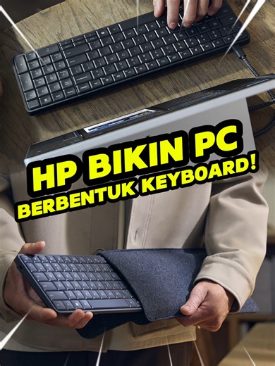 HP Bikin PC Berbentuk Keyboard! #jagatreview #beritateknologi #tiktokberita