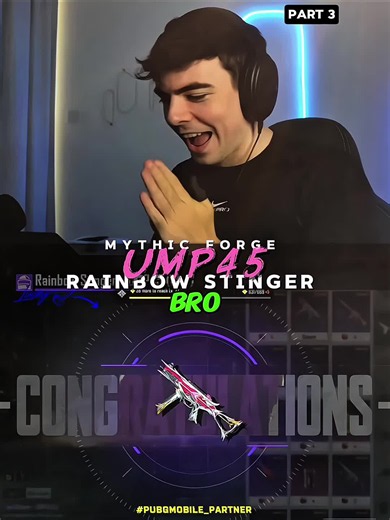 Part 3| RAINBOW STINGER - UMP45 |BRONZE TO CONQUEROR #PUBGMxFerg #PUBGM8ANNI #PUBG #ferg #trend @Ferg