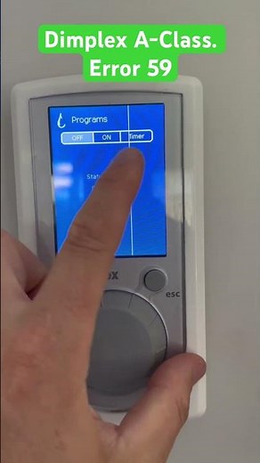 Dimplex A-Class Error 59 #heatpumprepair