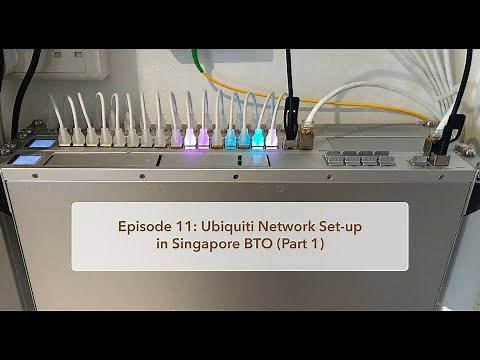 [Beans&Beams Reno Vlog] Ep11: Ubiquiti Network In Singapore BTO (Part 1)
