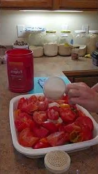 Making Roasted Spaghetti Sauce #homesteadlife #gardening #cooking #homemade #scratchcooking #country