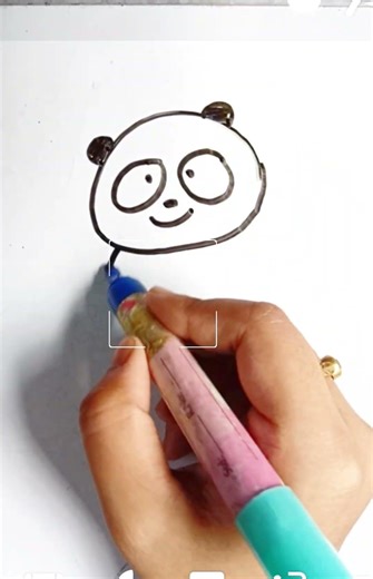Happy Panda #drawing #edms #artandcraft #artandcraft #haveitoldyoulatelythatiloveyou