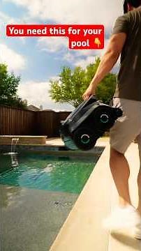 The Pool Cleaner That Actually Climbs Walls - WYBOT B1 Pool Cleaning Robot