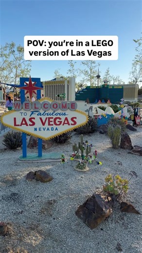 Welcome to Las Vegas LEGO edition #lego #legos #legoland #lasvegas