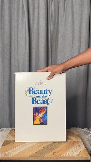 Unboxing a bit of nostalgia feat Beauty & The Beast VHS deluxe set. #shorts 🥀🥀