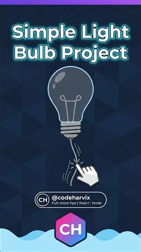 I Built a Physics-Based Light Bulb using ONLY HTML/CSS/JS! 🤯