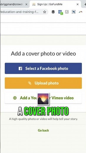 How to Start a GoFundMe Campaign #shorts