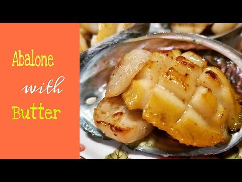 ABALONE WITH BUTTER | SIMPLE RECIPE