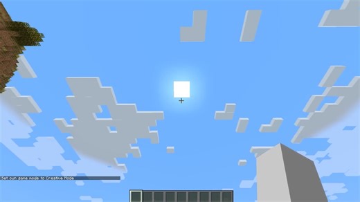 Exploring a new dimension in Minecraft