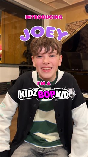 KIDZ BOP on Instagram: "We’re excited to introduce one of the new KIDZ BOP Kids Joey! 🎶 👋 say hi & give him a follow @joeyj_grady Meet Joey 🎉 12 years old 📍London 🦎 his fave animal is an Axolotl Get to know Joey more #linkinbio Shop his look at @characterdotcom"