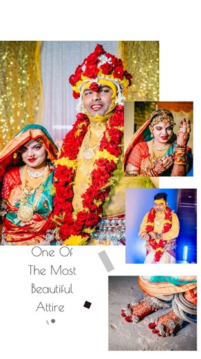 Js_Photography_n_Films | One Of The Most Beautiful Attires Of Indian Weddings Reel by @js_photography_n_films TM Let us freeze that moment for you and turn it... | Instagram