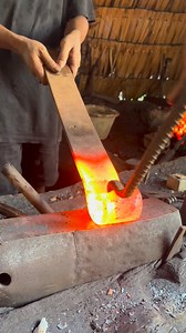 Skil blacksmith method process open column iron pear car #manual #method #blacksmith #art #craft #village #hammer #iron #steel #logam | Mslm Jml