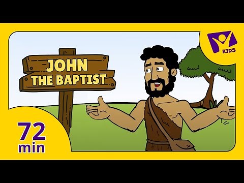 Story about John, the Baptist (PLUS 15 More Cartoon Bible Stories for Kids)